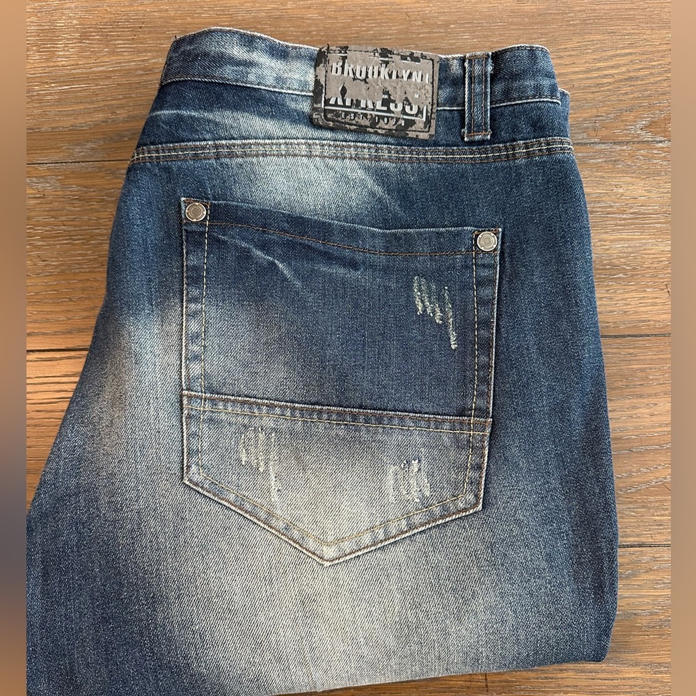 Brooklyn Express Jeans Distressed Gently Worn Size‎ 42x34